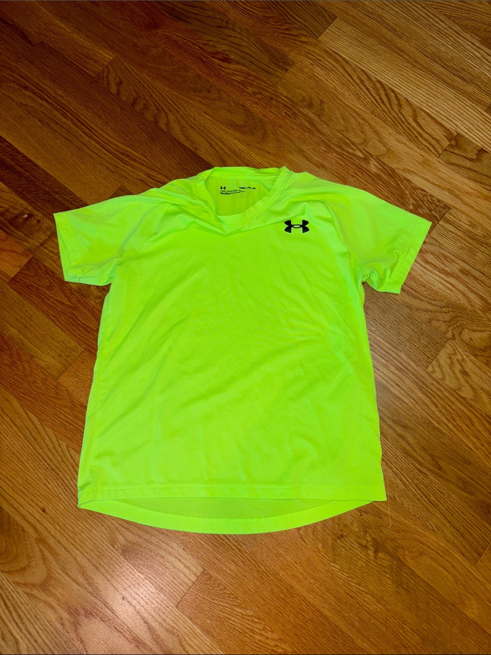 Under Armour Bright Lime Green Boys' Short Sleeve Performance Tee
